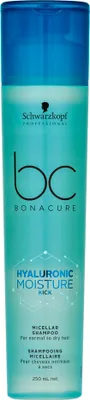 Produktbild von Schwarzkopf BC Bonacure Hyaluronic Moisture Kick, 250 ml, Shampoo, Professionell, Frauen, Sprödes Haar, Lockiges Haar, trockenes Haar, normales Haar, Alle Farben