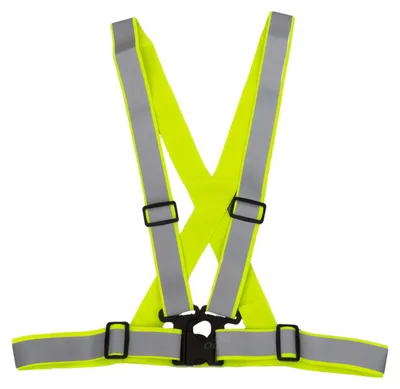 Immagine prodotto di Imbracatura Riflettente Gilet Stradale Giallo Riflettente
