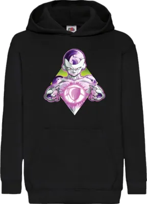 Immagine prodotto di Felpe con cappuccio per bambini Dragon Anime Manga Ball Z Frieza 04, 7-8 Jahr - 128 / Noir