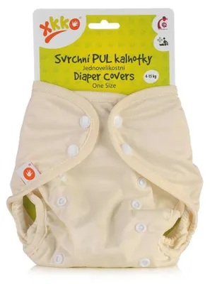Obrázok produktu pre XKKO Vrchné plienkové nohavičky One Size - Pastel Yellow