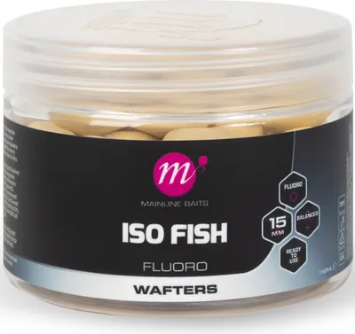 Imagen del producto de Conector ISO Fisch Fluoro Watte de 15 mm, color blanco