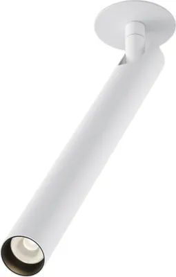 Zdjęcie produktu dla Oprawa wpuszczana okrągła biała tuba 32 cm regulowana LED 6W Focus T Maytoni