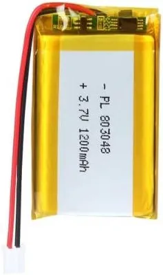 Productafbeelding van YUNIQUE GREEN-CLEAN-POWER LiPo-accu 3.7V 1200mAh 803048 met JST-connector, geschikt voor RC-elektronica en doe-het-zelf projecten