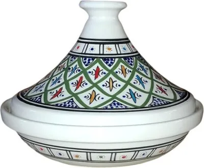 Obrázek produktu pro Tádžín Bakir zelený - D 22 cm