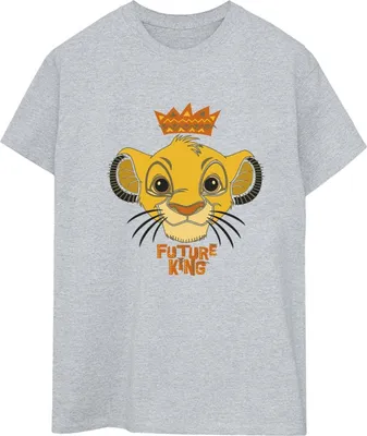 Produktbild von Disney - "The Lion King Future King" T-Shirt für Damen BI18268 (M) (Grau)