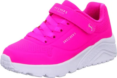 Produktbild von Skechers Uno Lite Kinderschuhe Mädchen Halbschuhe Klettschuh Pink Freizeit, Schuhgröße:32 EU