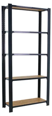 Zdjęcie produktu dla Regał do dużych obciążeń Simonrack OFFICLICK 5 8425437127717, antracytowy, brązowy, 80,0 x 30,0 x 210,0 cm
