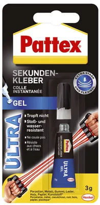 Produktbild von Pattex 9H PSG2C Sekundenkleber Ultra Gel 3g