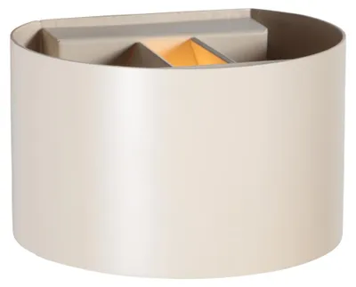 Produktbild von Wandleuchte - beige - Muro -  kunststoff metall - G9 - 3364CR - Steinhauer