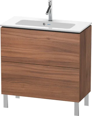 Image de Duravit L-Cube bâti-support pour lavabo à poser, Compact, 2 tiroirs, 820x704x391mm, LC667407979