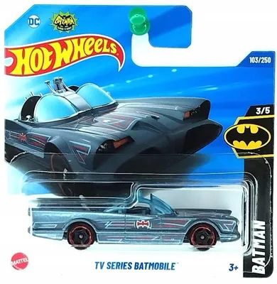 Produktbild von Hot Wheels Batmobile Batman Spielzeugauto detailreich
