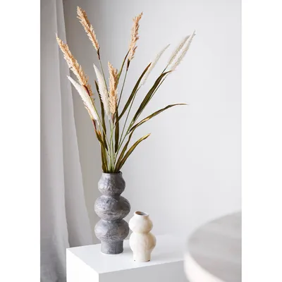 Produktbild von Sola Vase Ø14,5 cm dunkelgrau.