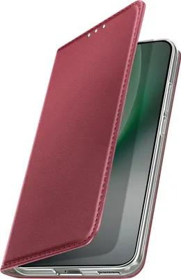 Image de Avizar, étui Folio Honor Magic 8 Lite avec emplacements pour cartes et support, bordeaux
