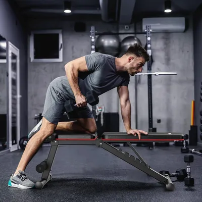 Produktbild von Verstellbare Fitnessbank - Multifunktionale Faltbare Hantelbank für das Home Gym