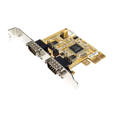 Obrázek produktu pro EXSYS PCI Express karta 2x sériový port RS-232 (EX-44042-2) (15.06.1136)