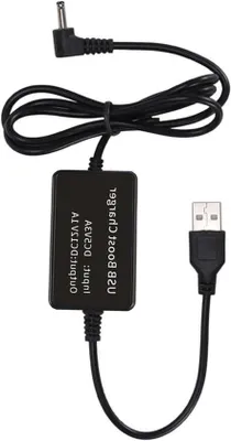 Image de Câble USB, adaptateur convertisseur 12 V CC, 5,5 x 2,1 mm