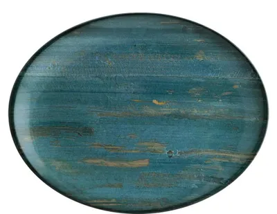 Immagine prodotto di 6 piatti da portata, set di piatti servitore, piatti ovali, 36x28 cm, Bonna Madera, colore Mint Moove