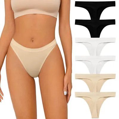 Productafbeelding van SHARICCA Naadloze tanga's voor dames, y, ademend, onzichtbare tanga's, lingerie