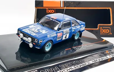 Produktbild von IXO 1:43 Ford Escort MK II, No.4, RAC Rally, 1979 B.Waldegaard/B.Thorszelius