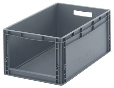 Produktbild von Auer Lager Box Schüttbox 60x40x27 Sichtlagerkasten Stapelkiste Kiste stapelbar