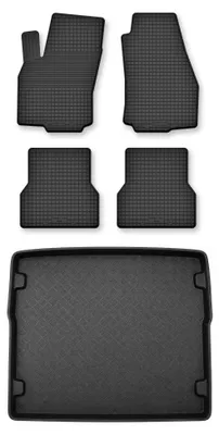 Obrázek produktu pro Vaničkové autokoberce + vana kufru pro: Ford Focus MK2 2005-2011 kombi 5 ks