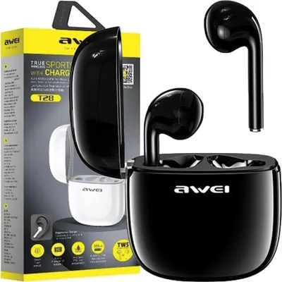 Immagine prodotto di Awei Earphones Bluetooth T28 TWS+docking Black