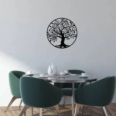 Immagine prodotto di Decorazione da parete a forma di Albero della Vita, in metallo, 40 cm