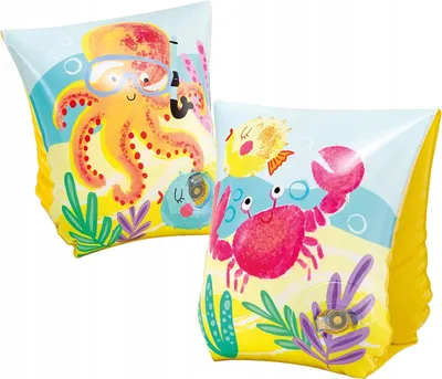 Produktbild von Intex Schwimmflügel Kinder Wasserwelt Sicherheit 23x15cm