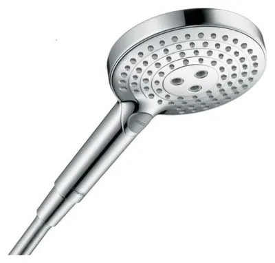 Immagine prodotto di hansgrohe Raindance Select S Douchette à main 120, 3jet, PowderRain, EcoSmart+, chrome, 26516000, 26516000