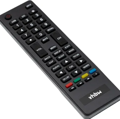 Produktbild von vhbw Fernbedienung kompatibel mit Haier L42C1180, L32D1120A, L32F1120, L32F1120A, L39B2180, L42C1180A, LE24C1380 Fernseher, TV - Ersatzfernbedienung