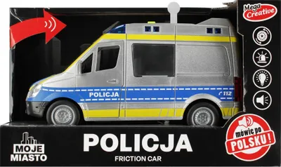 Zdjęcie produktu dla Auto Policja Moje Miasto Mega Creative