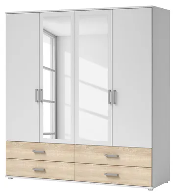 Produktbild von home24 Drehtürenschrank mit Spiegeltüren