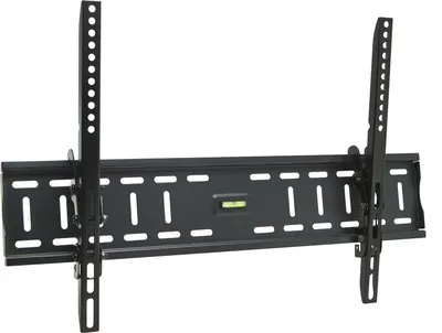 Produktbild von Neigbare TV-Wandhalterung - Für 40-80"-Fernseher - Max. VESA 600x400 mm - Max. 50 kg - Schwarze Halterung - Inklusive Schrauben und Wasserwaage [39692]