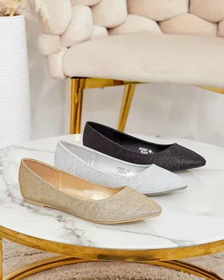 Produktbild von Royalfashion Damen Samelvi Glitter Ballerinas, Größe 36