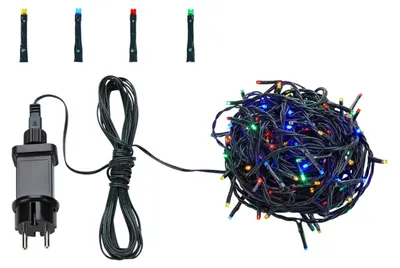 Zdjęcie produktu dla Światełka choinkowe zewnętrzne łańcuch LED 2,4W 80p multicolor SKEN 703358 Markslojd
