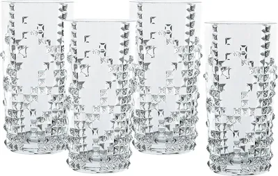 Produktbild von NACHTMANN Longdrinkbecher Punk 4er Set 390ml 15,1cm Ø7,5cm