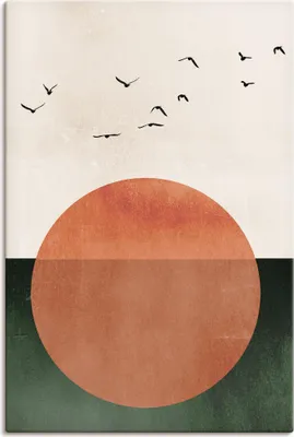 Produktbild von ARTland Leinwandbild Aufsteigend Größe: 20x30 cm