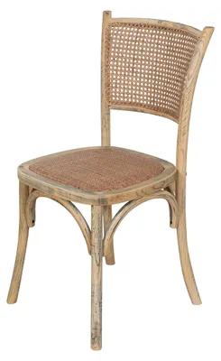 Image de Chaise bistrot en bois pour salle à manger et cuisine