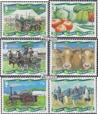 Produktbild von Briefmarken GB - Guernsey 2013 Mi 1436-1441 (kompl.Ausg.) postfrisch Gartenausstellung