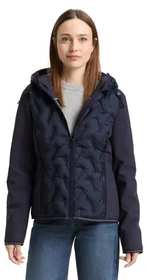 Produktbild von TOM TAILOR Damen 1049105 Jacke, 10668 - Sky Captain Blue, XXL EU
