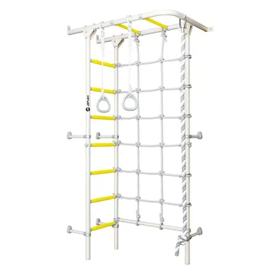 Produktbild von Sprossenwand ClimbMaxx M5 weiß-gelb