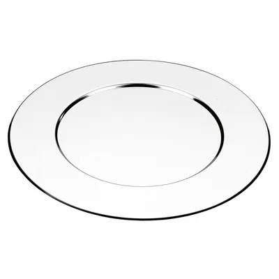 Produktbild von chg 32002-48 Platzteller Dekoteller Edelstahl Ø 32 cm, silber