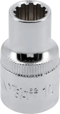 Obrázek produktu pro Spline nástrčný klíč 1/2" x 10 mm x 38 mm