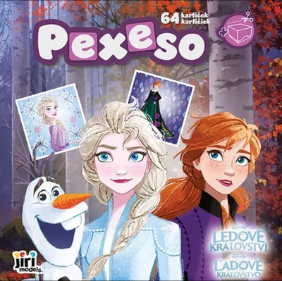 Obrázek produktu pro Pexeso V Sešitu Frozen