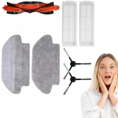 Produktbild von Areose Zubehör Set Xiaomi Mi Robot Vacuum Mop Pro Bürsten Filter