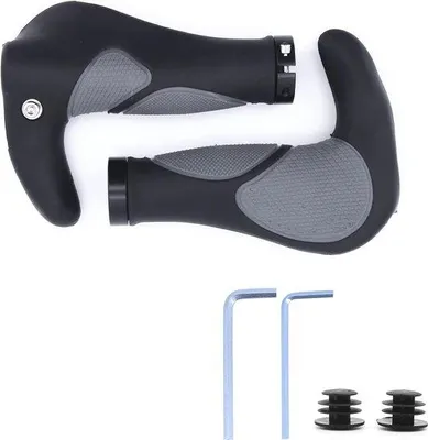 Produktbild von Famanu Fahrradgriffe ergonomisch - Antirutsch, für alle Fahrräder