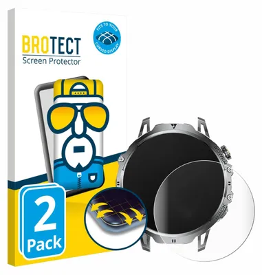 Produktbild von 2x BROTECT Fullscreen Schutzfolie für Dremac EF13-E 1.85" Displayschutz Folie Fullcover Klar Transparent