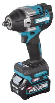 Produktbild von Makita TW007GM201, Schlagschrauber, Bürstenlos, Schwarz, Blau, 1/2", 2300 RPM, 760 Nm