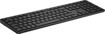 Produktbild von HP 495K Dual-Mode-Tastatur für mehrere Geräte, Volle Größe (100%), Kabellos, USB + Bluetooth, Schwarz