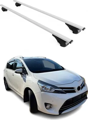 Immagine prodotto di Barre portatutto trasversali per Toyota Verso 2009-2020, colore argento